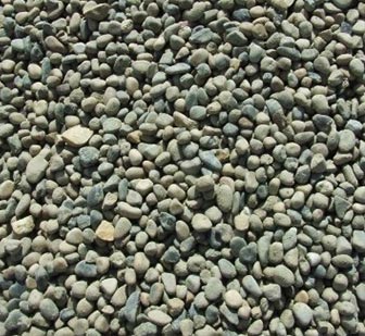 How much does a 5 gallon bucket of rocks weigh 10mm 1 4 In Pea Gravel The Black Dirt Company